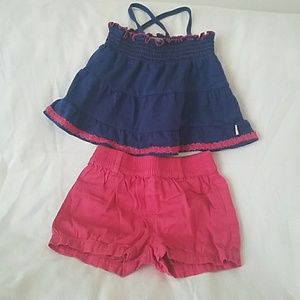 Lucky brand short/tank set